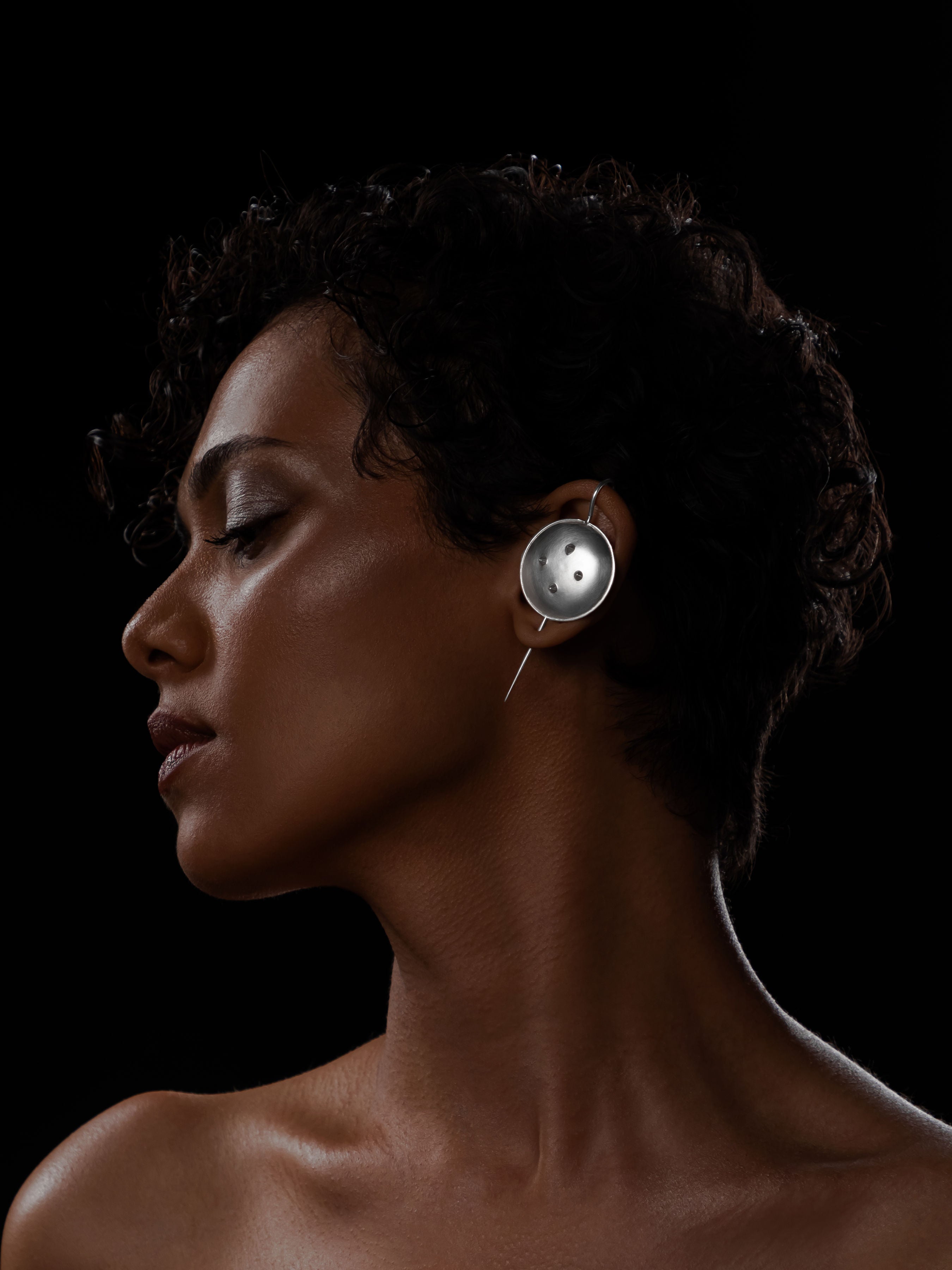 Dhal Earcuffs Silver